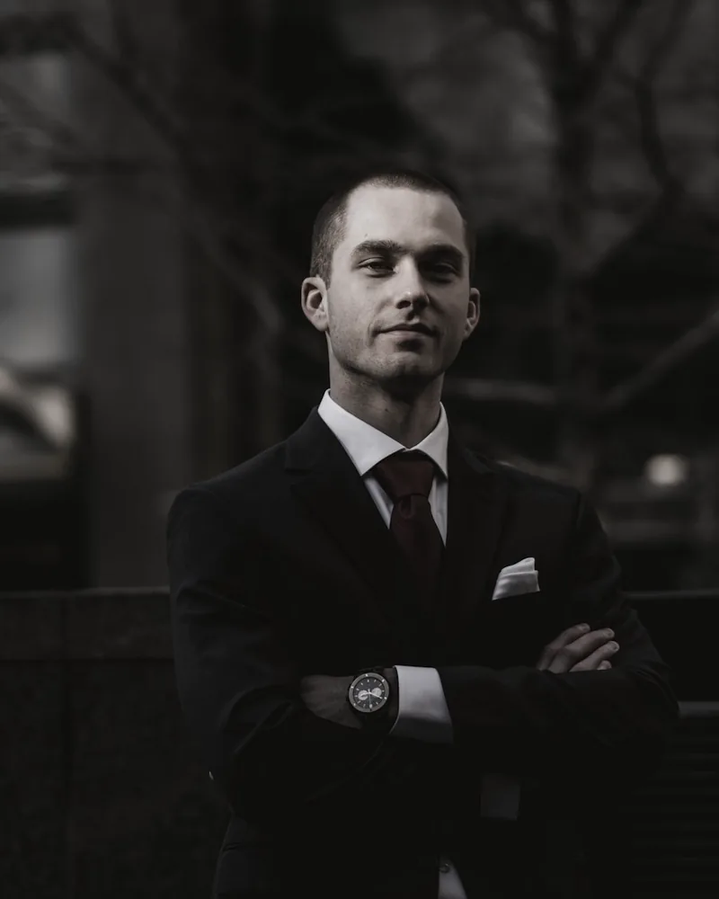 Portrait of Alistair Vance